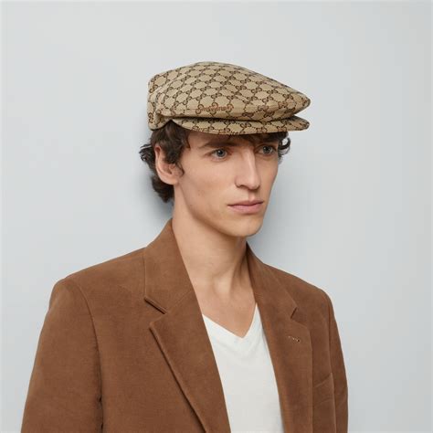 gucci logo flat men|farfetch gucci flat cap.